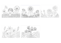 Flowers demo collage